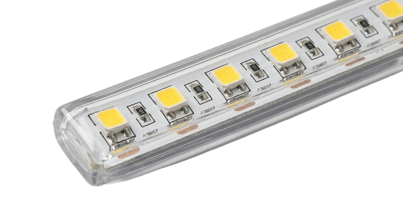 LED pásek 230V IP68 — odolnost vůči prachu a vodě pro interiér i exteriér